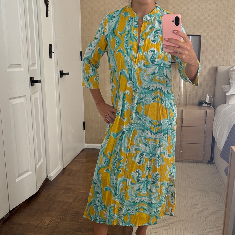Italian pattern swim cover up bought in Italy